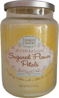 Sugared Flower Petals - Spoonful of Sugar - Large Jar